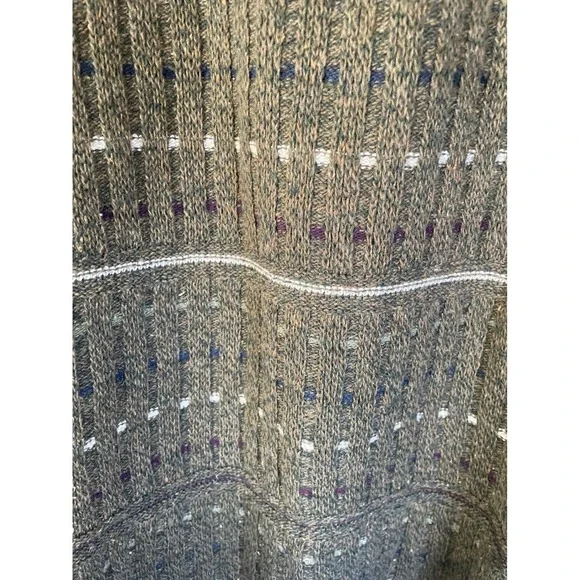 Vintage 90s Liberty Sweaters NWT Men's Small Loden Green Knit Polo Made in USA - Picture 5 of 8